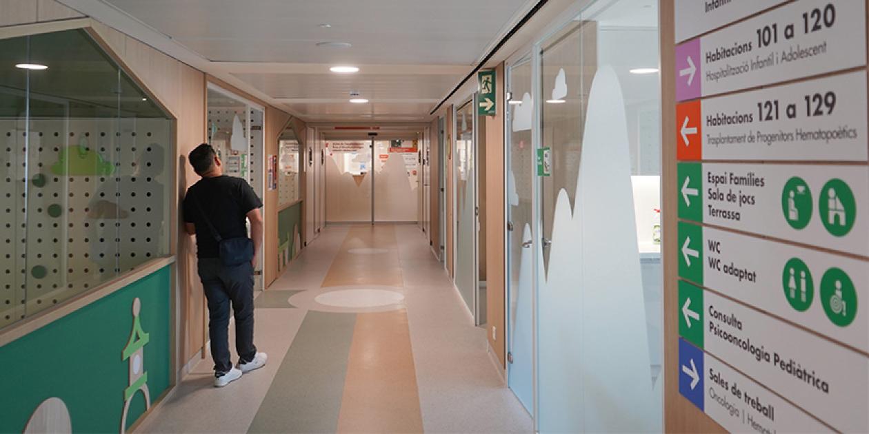 Vall d’Hebron amplía la atención oncohematológica pediátrica con una nueva área más amplia y avanzada