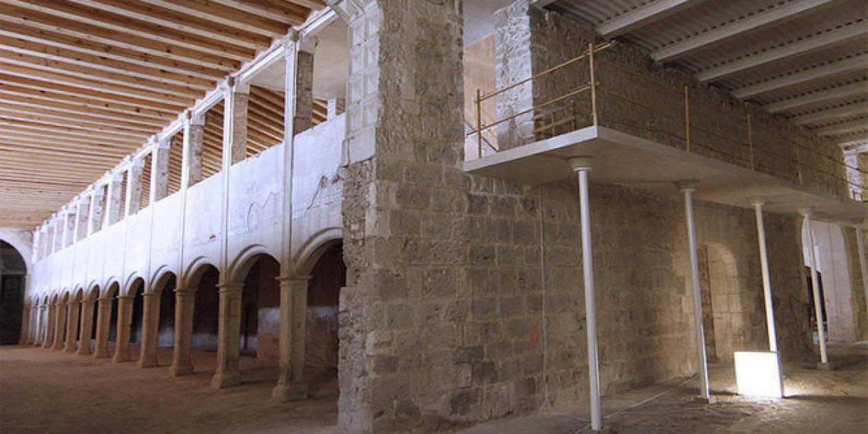 Obras de rehabilitación del Hospital de la Concepción de Burgos