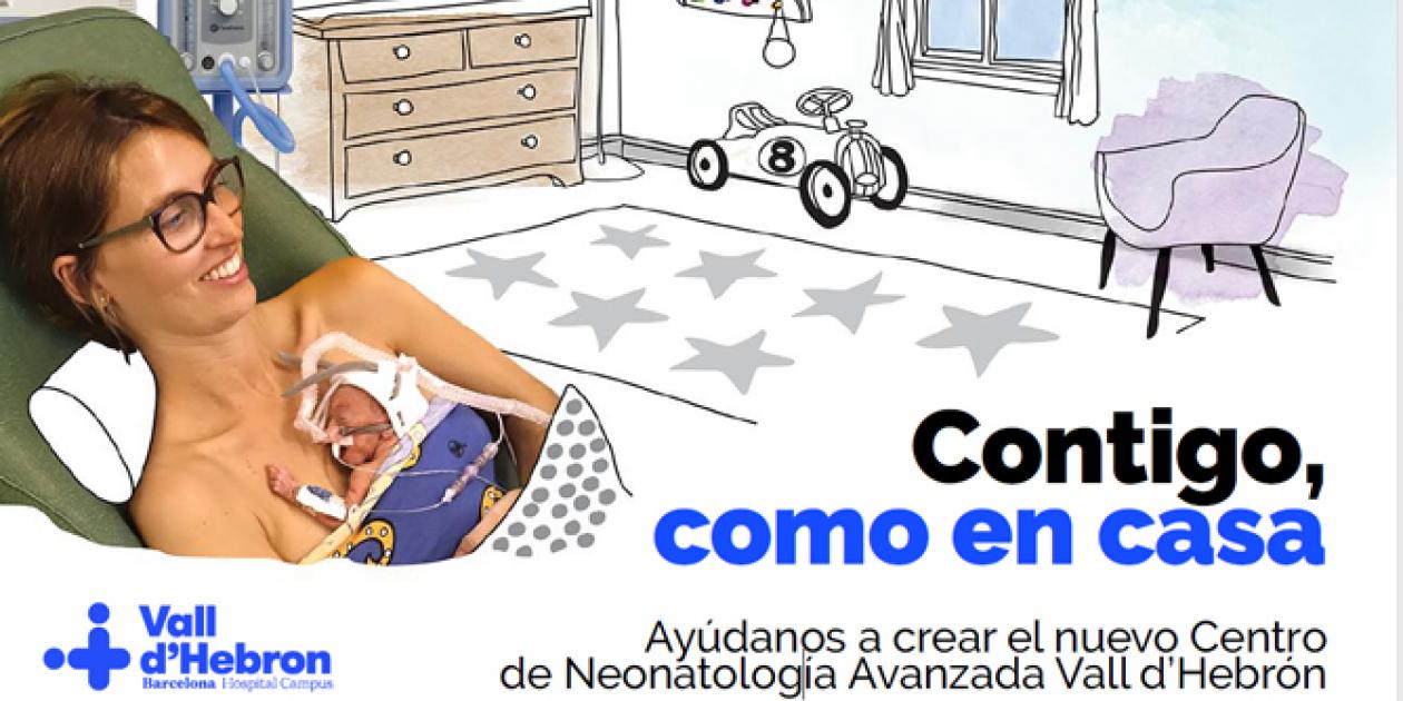 Vall d'Hebrón recauda fondos para que los neonatos y sus familias se sientan en casa