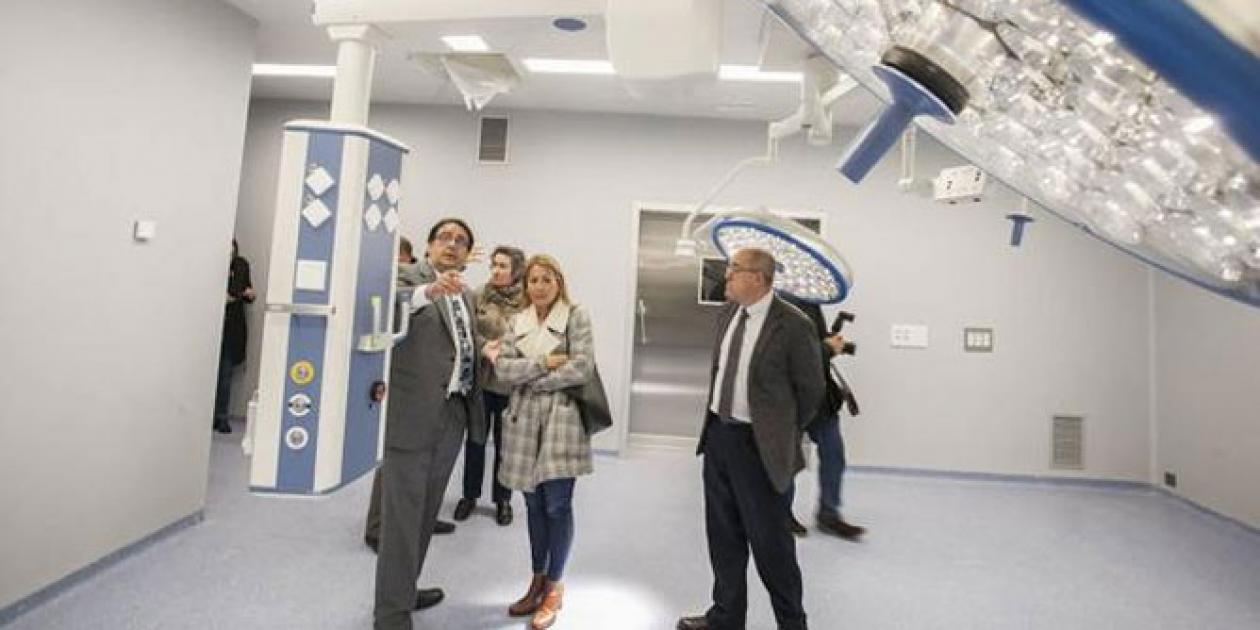 El equipamiento técnico del hospital de Cáceres deberá estar montado el 18 de enero