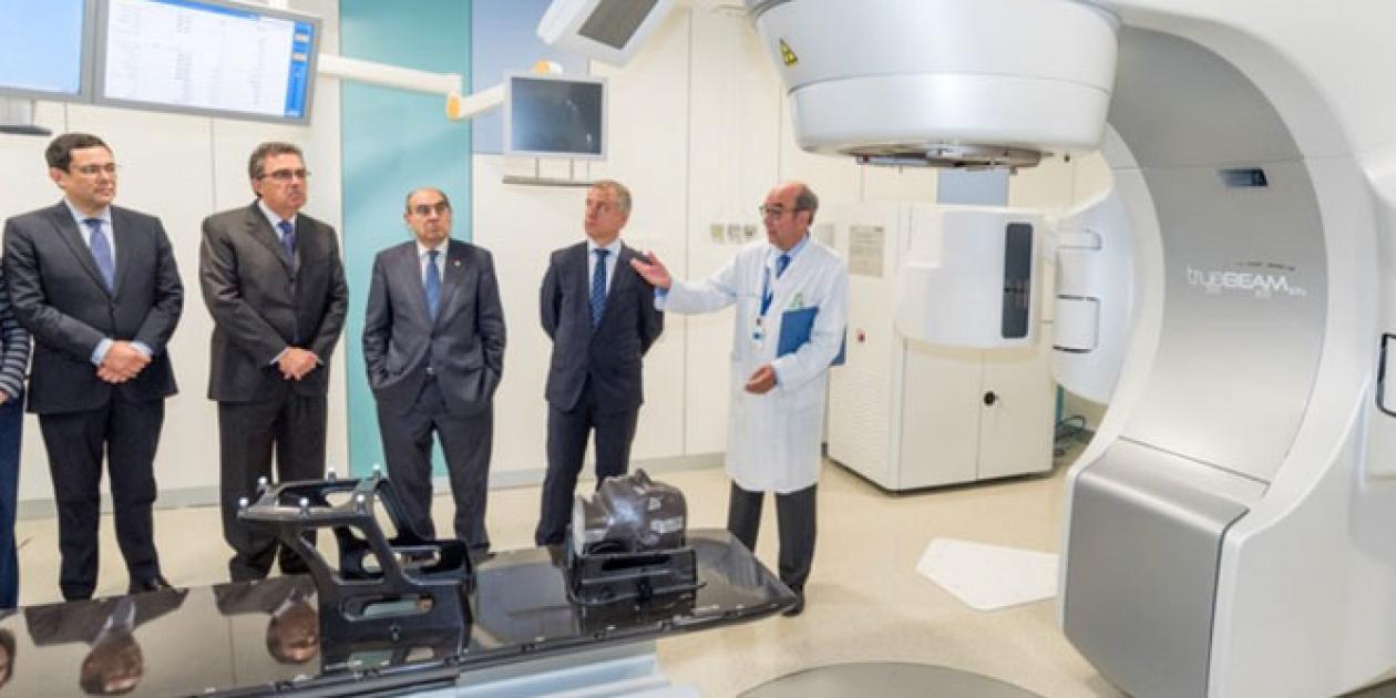 El nuevo acelerador lineal del Hospital de Cruces tratará a 500 pacientes oncológicos al año