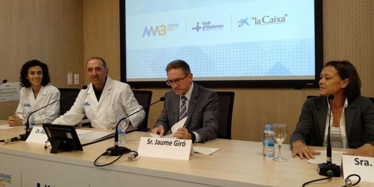 Vall d’Hebron abre un nuevo espacio para investigación y cuidados de la migraña