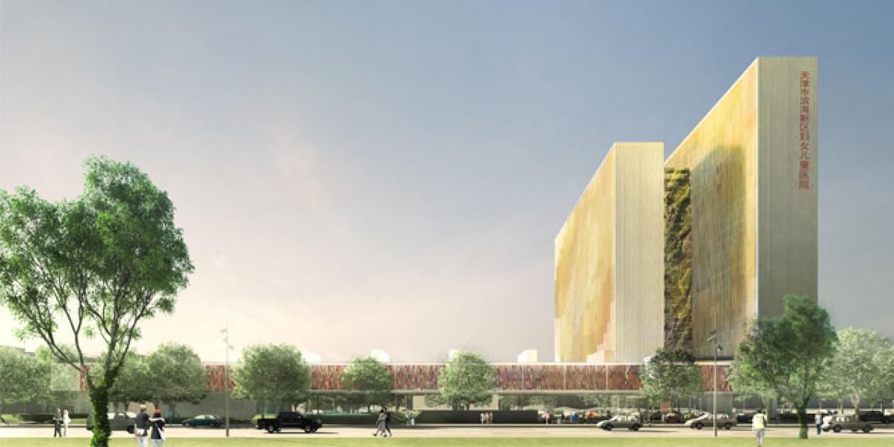 PINEARQ diseña el nuevo Hospital en la Eco-City China de Tianjin