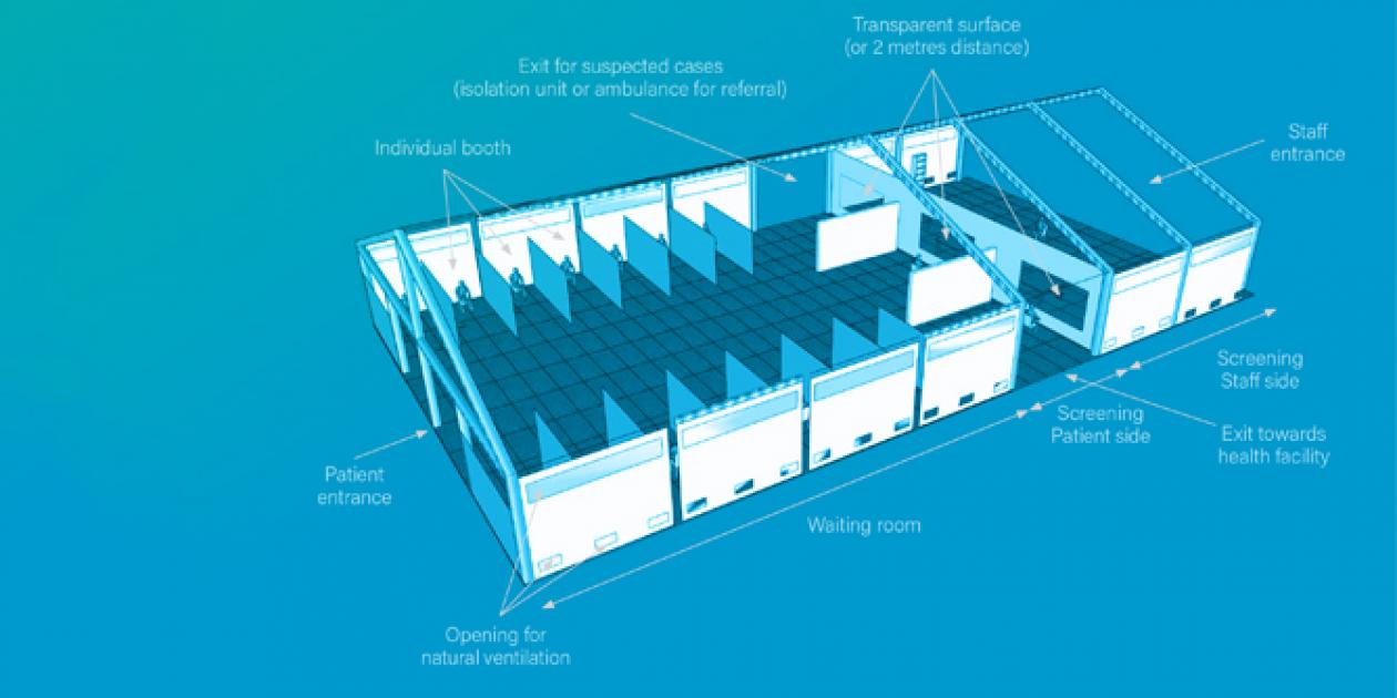 Centro de tratamiento de infecciones respiratorias agudas