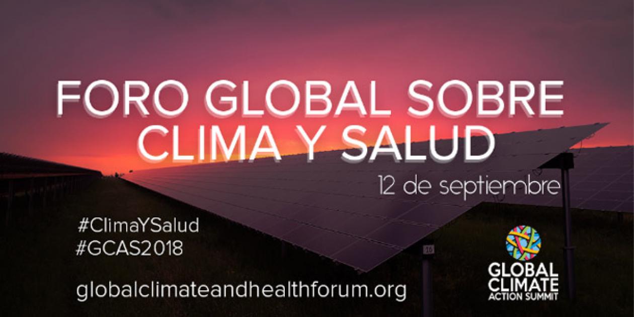 GCAS | Salud sin Daño en la Cumbre Global de Acción Climática