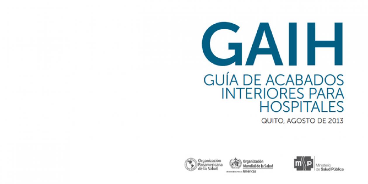 Guía de acabados interiores para hospitales