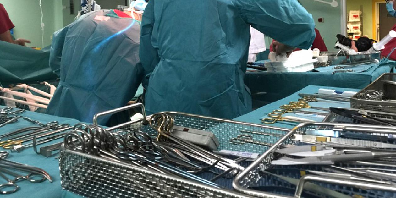 Nueva central de esterilización de material quirúrgico en el Hospital La Paz